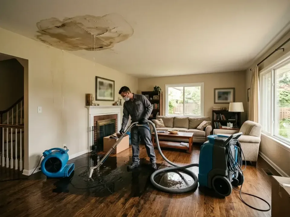 attic-pipe-burst-ceiling-drip-008 — frequently asked questions, Water Damage Restoration & Carpet Care in Goldenrod, FL